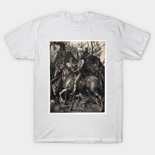 Albrecht Dürer Knight, Death and the Devil T-Shirt by pdpress